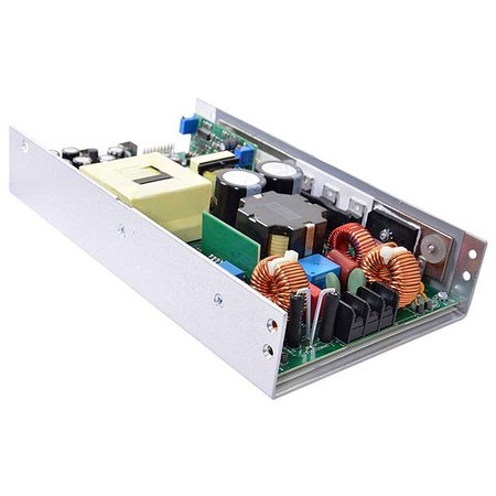 BEL POWER SOLUTIONS Power Supply, 85 to 264V AC, 48V DC, 800W, 12.5A, Chassis ABC800-1T48